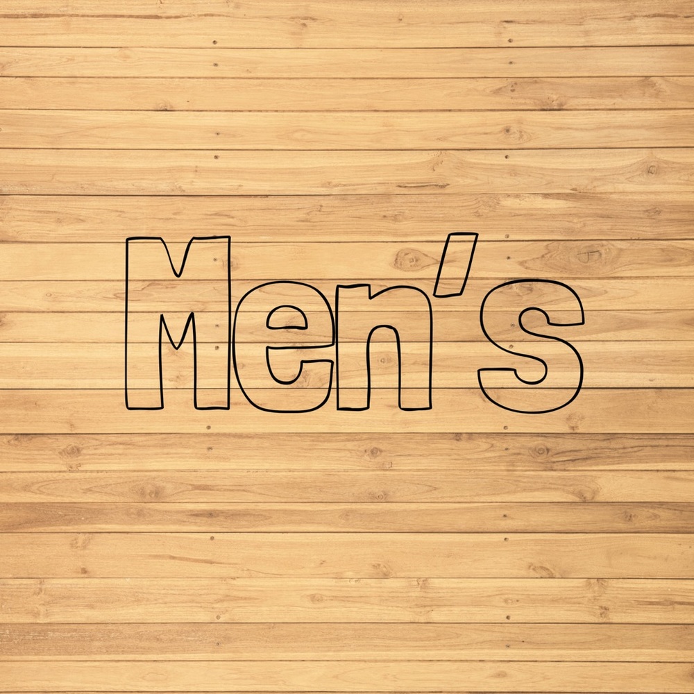 MEN’S CLOTHING AHEAD